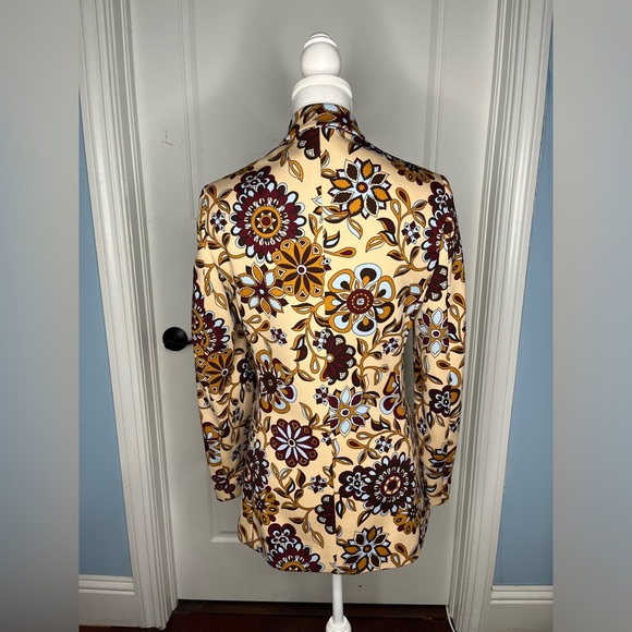 VINTAGE DOLCE & GABANA FLORAL BLAZER JACKET - Picture 3 of 6